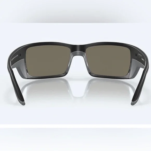 🕶️🌞COSTA Del Mar Permit Matte Black/Blue Mirror 580G Polarized 62mm Sunglasses🌞 - Picture 8 of 11